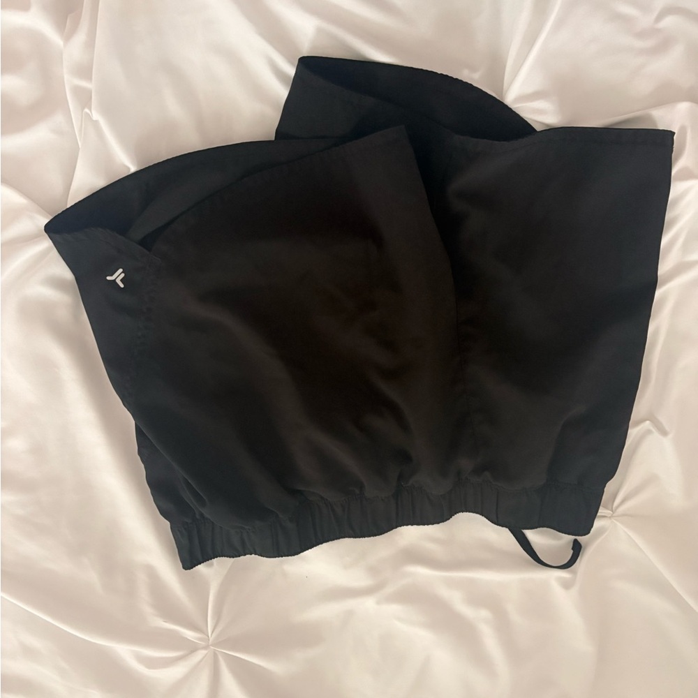 Black Strapless Top